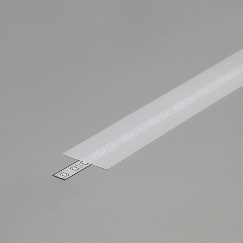 MONI30 LED diffuusori liu'utettava kansi, opaali/maitolasi, himmeä sävy, koko 31x0,8mm.