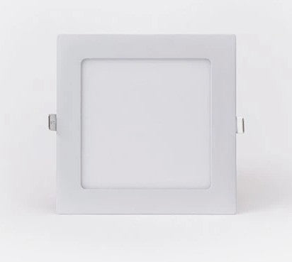 6W 24V CCT-värilämpötilasäädettävä LED-paneeli 120x120mm etuosa valkoisena