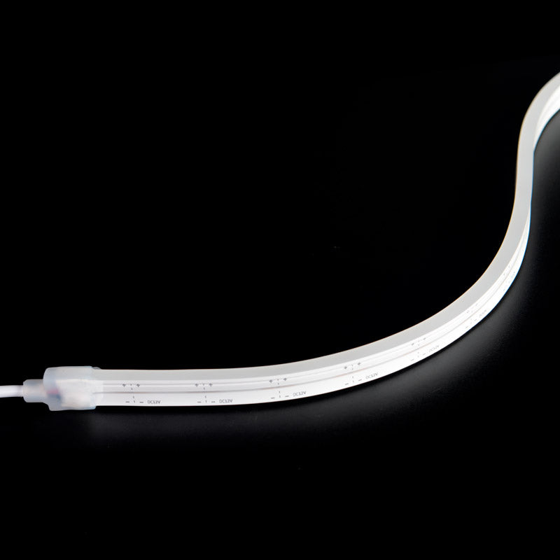 Kosteussuojattu LED-valonauha 30m erikoispitkä 48V neon strip, joustava ja sileä muoto, IP67 suojattu.