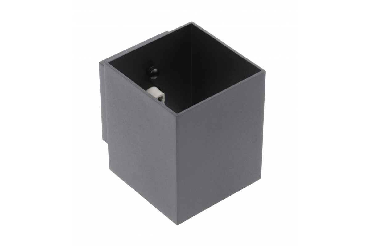 CAMPIONE II musta LED-seinävalaisin IP20