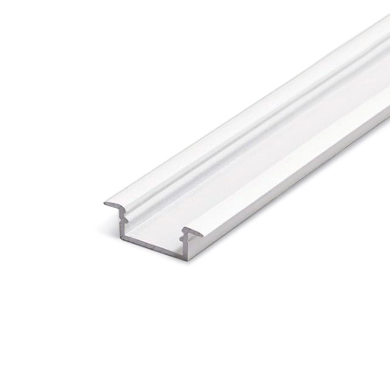 SUORA-UPPO12 LED-profiili 2m - alumiinilista LED-nauhakiinnitykseen
