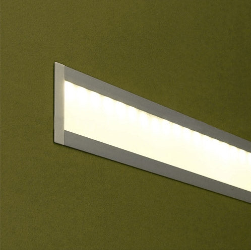 TASO8 LED-profiili 2m, epäsuora valaistus seinällä modernilla muotoilulla, led-alumiinilista 2m.