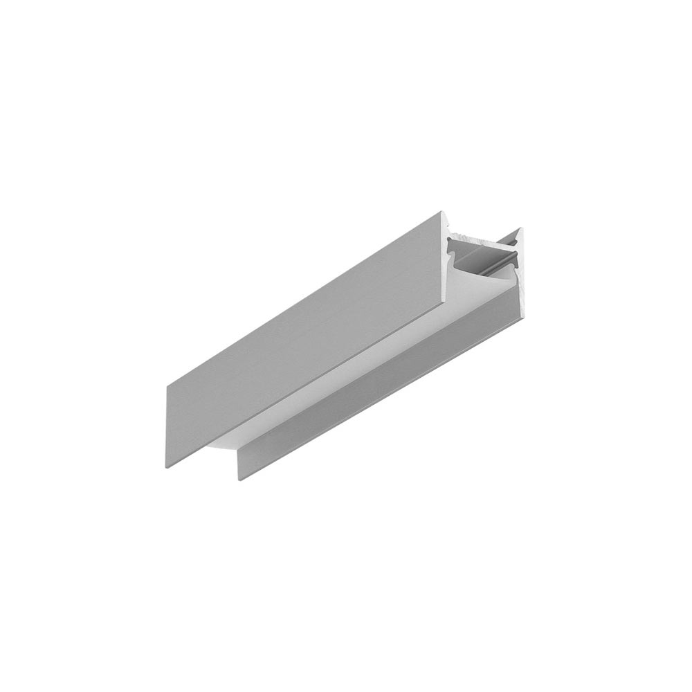 COZY12 LED-profiili 2m, moderni ja tyylikäs LED-profiili 16x16mm valaistukseen.