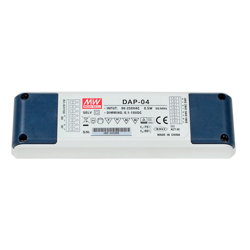 LED-virtalähde DAP-04-S01, DALI-virtalähde muunnin, sisäänrakennettu himmennystoiminto