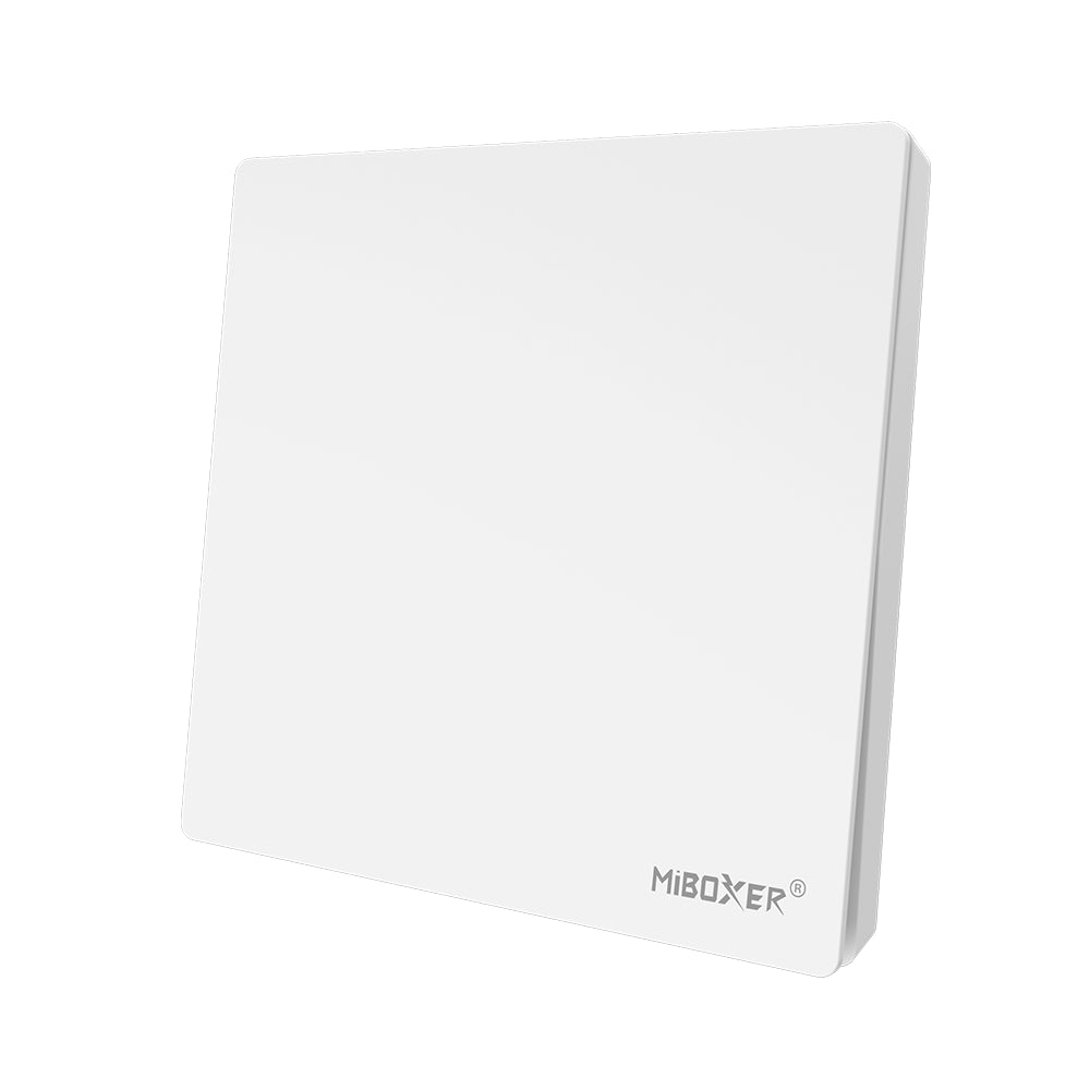 Langaton LED-himmennin 1-kanav. pinta-asennettava painikesäädin PUSH3 - Easy RF 2.4G valkoisena.