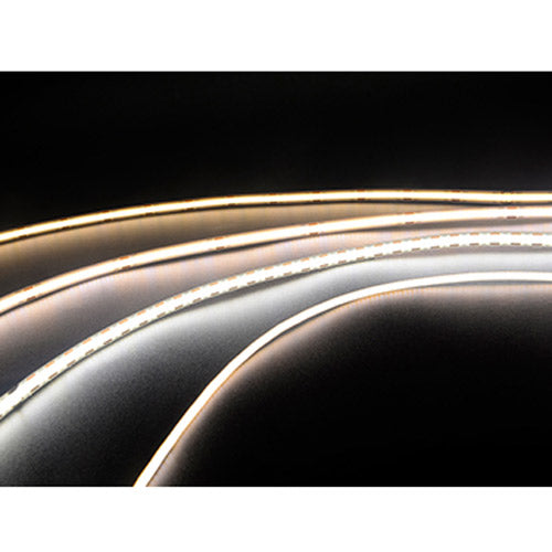Pisteetön COB LED-valonauha, valotehosta 800-1000 lm/m, IP65 kosteussuojattuna, tasainen valaistus ilman LED-pisteitä.