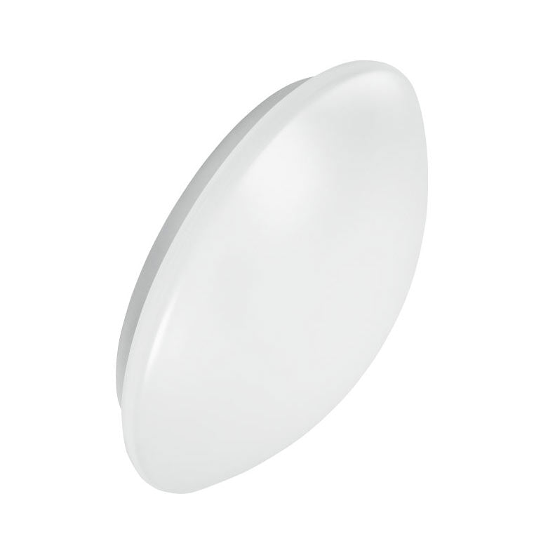 LED kattovalaisin 18W pyöreä muoto, valkoinen, yksinkertainen design, valoteho 1440lm.