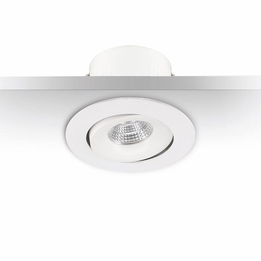 7W LED-alasvalo MD-70 NXT valkoinen, lähikuva