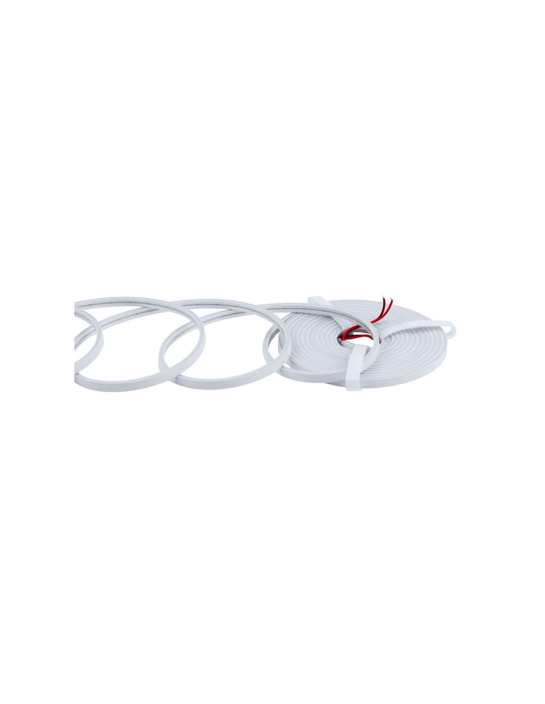 NEON FLEX 4x8mm kosteussuojattu LED-valonauha 24V 5m kela, IP67 suojattu, kylpyhuoneen valaisuun.