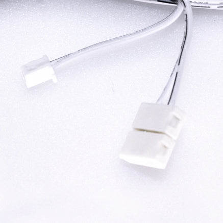 Liitin 10mm LED-nauhalle - 2m johto ja JST-pikaliitin, sopii 12-24V DC / 3A.