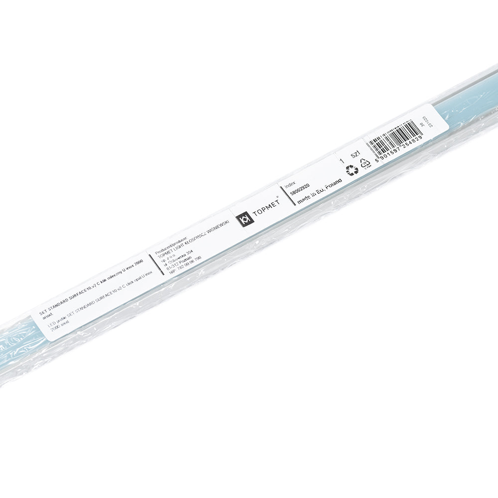 PINTA14.v2 LED-profiilisetti anodisoitu, 2m, pakkaus ja tuoteseloste