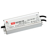 Himennettävä LED-muuntaja 60W 12V, Mean Well HLG-80H-12B, IP67 suojaus, tehokkuus ≥ 88%.