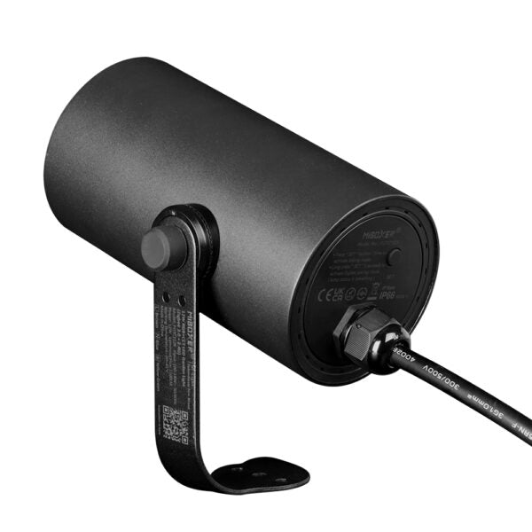 12W RGB+CCT LED-puutarhavalaisin 1100lm IP66 FUTC11ZR - Zigbee + Smart LED 2.4G + DMX - musta valaisin