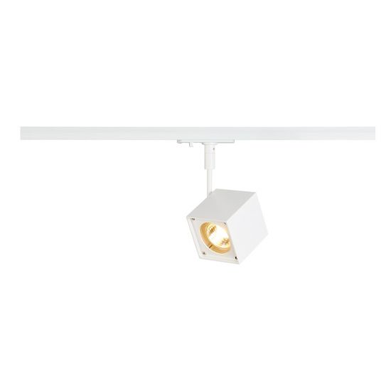 ALTRA DICE LED-valaisin 1-vaihekiskoon tyylikäs kuution mallinen valaisin kiskossa.