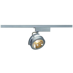 KALU TRACK LED-valaisin 1-vaihekiskoon GU10 1-vaihekiskon LED-valaisin hopea harmaa