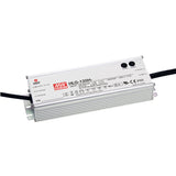 120W LED-muuntaja HLG-120H-24A, IP 65, säädettävä lähtöjännite ja -virta, hyvin soveltuva LED-valaistukseen.