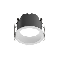 6W LED-alasvalo diffuusorilla asennuskehys, musta ja valkoinen, sopii hyvin sisätiloihin.