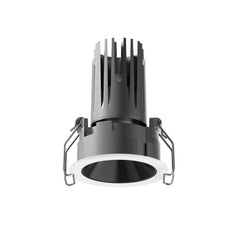 8W GENIE LED-alasvalo valkoinen/mattamusta, tuotekuva