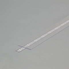MONI30 LED diffuusori liu'utettava kansi läpinäkyvä, 2m pituinen, sopii kaikkiin MONI30 profiileihin.