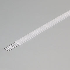 2m liu'utettava kansi LED-profiiliin, läpinäkyvä diffuusori, sopii MINI8 ja MINI10 profiileihin.