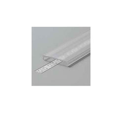 MONI30 LED diffuusori kliksautettava kansi läpinäkyvä, 30,3 x 4,3mm, sopii kaikkiin MONI30 profiileihin.