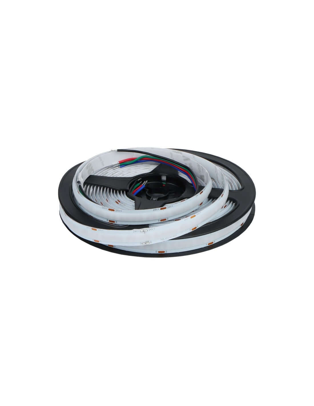 RGB LED nauha 24V 60led/m, 5m kelassa, väriä vaihtava RGB COB LED-nauha, sisäkäyttöön.