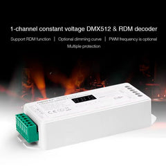 DIM DMX-dekooderi 12-24VDC 1 kanava, max. 20A DMX512 & RDM - D1-CX tuote kuva