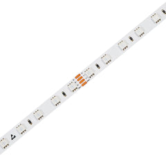 RGB LED nauha 24V 60led/m, 5m pitkä väriä vaihtava LED-nauha sisäkäyttöön.