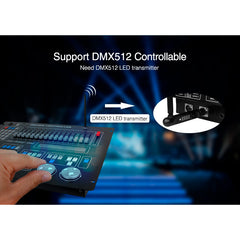 DMX512 ohjauspaneeli älylamppua varten, tarvitaan DMX512 LED-lähetin.