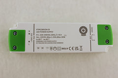 30W 24V LED-muuntaja TRIAC himmennettävä, LED-vakiojännitelähde ylijännitesuojalla ja takuun kanssa.