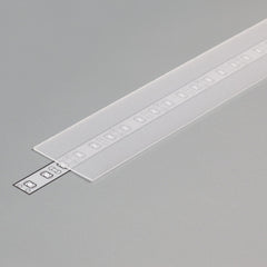 led-diffuusori-2m-kansi, läpinäkyvä muovikansi LED-profiiliin, liu'utettava malli