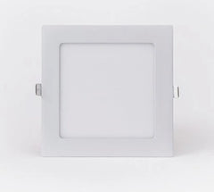 6W 24V CCT-värilämpötilasäädettävä LED-paneeli 120x120mm etuosa valkoisena