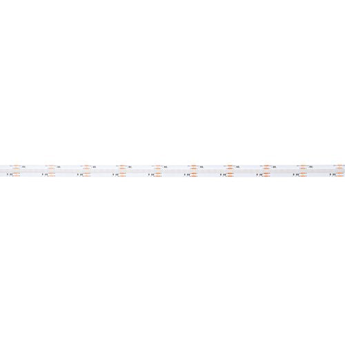RGB+CCT säädettävä LED-nauha 24V, 5 metrin pituinen, tasainen valo ilman erottuvia LED-pisteitä.