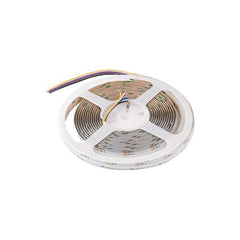 LEMLUX COB RGB+CCT LED-nauha 24V 5 m kelalla, energiatehokas valaistusratkaisu.