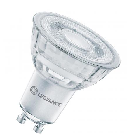 4.7W 4000K GU10 LED-lamppu Ledvance DIM PAR16, himmennettävä, tekniset tiedot