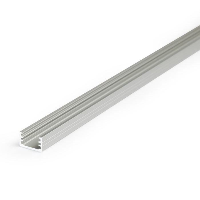 MINI8 LED-profiili 2m, alumiininen pinta-asennettava profiili valaisimille.
