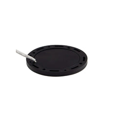 2,8W 12V LED-kalustevalaisin MAGNETO musta, 260lm CRI80, IP20, himmennettävä - musta valaisinratkaisu keittiöön.