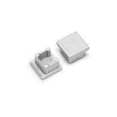MINI10 LED-profiilin päätypalat, sisältää kaksi kestävää muovista osaa, saatavilla eri väreissä.