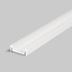 PINTA14 LED-profiili 14mm LED-nauhalle, valkoinen alumiinilista huonekaluille ja kaappeihin.
