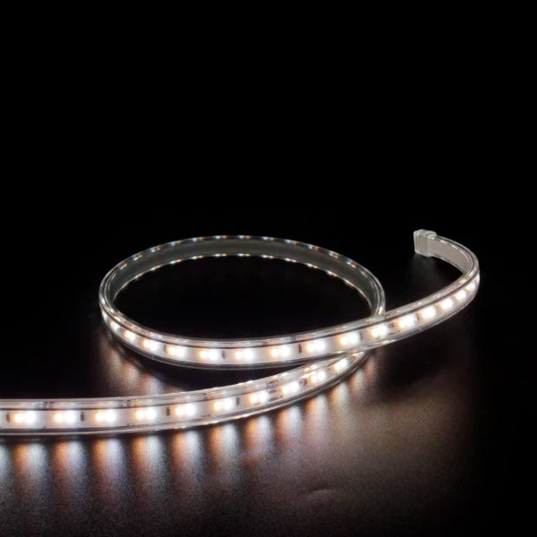 CCT värilämpötilasäädettävä LED-nauha 24V, 19,2W/m, kosteussuojattu, 5 metriä, IP65