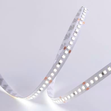 14,4W/m 24V LED-valonauha 5m, 1550lm/m CRI>95 160led/m IP20 with bright lights on a flexible strip