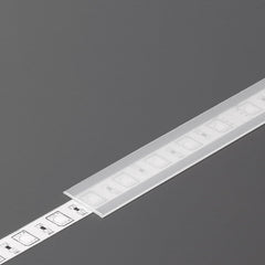 liu'utettava A1 diffuusori LED-profiilille muovinauha, läpinäkyvä kansi LED-valolle.