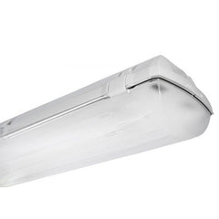 LED-loisteputkivalaisin IP66, 150cm valaisin, kestävä polykarbonaattikotelo, sisä- ja ulkokäyttöön.