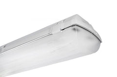 LED-loisteputkivalaisin IP66, polykarbonaattikotelo, sopii sisä- ja ulkotiloihin, kestävä ja turvallinen