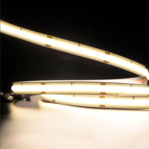 COB LED-valonauha 9,6w/m 24V pisteetön IP65 900lm CRI>90 – 5m