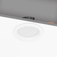 8W LED-alasvalo KAJO-02 valkoinen, lähikuva