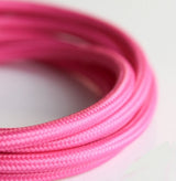 pinkki kangasjohto 2x0,75mm2 pyöreä kaksoiseristetty materiaali polypropyleeni/pellava/puuvilla