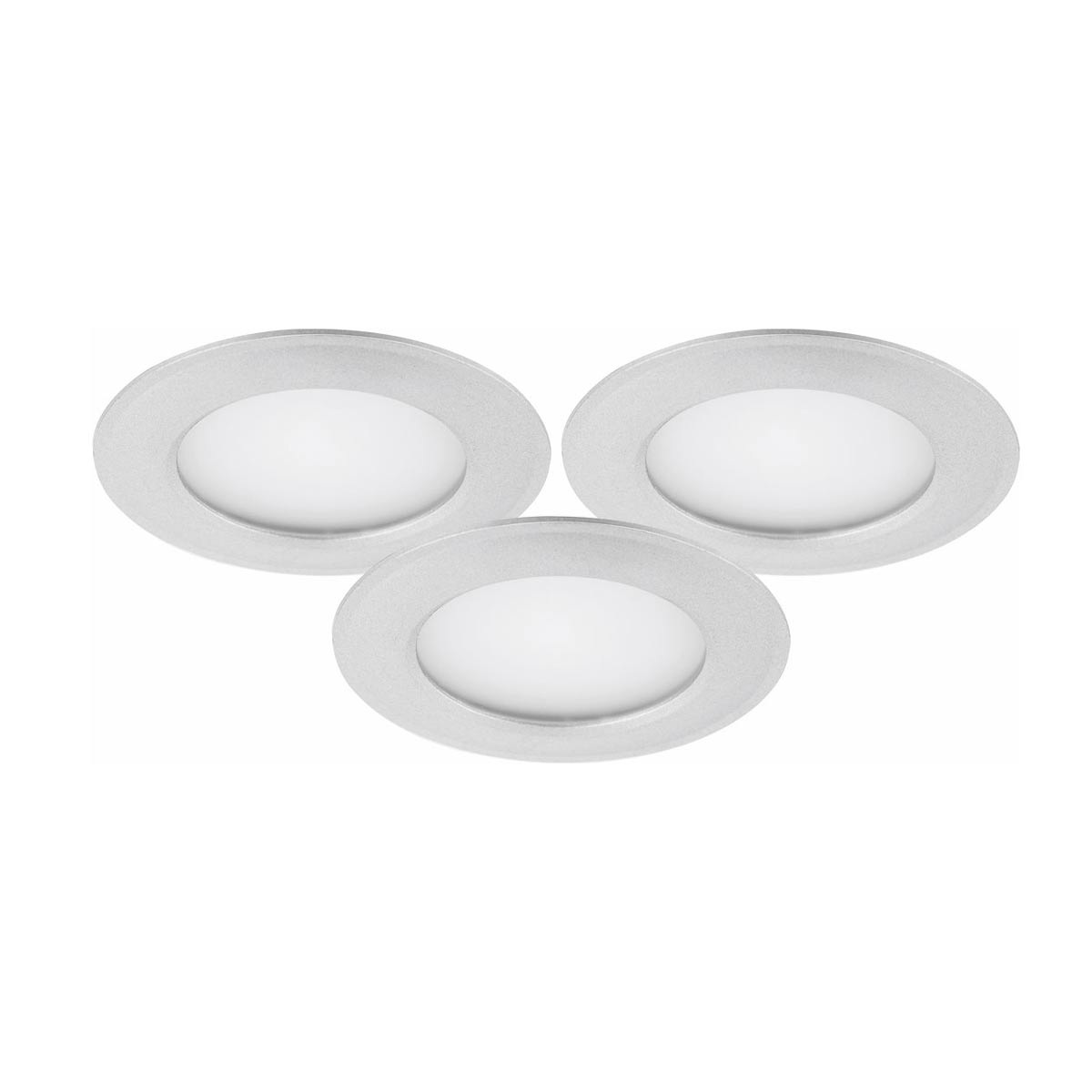 4W LED-pikkuspotit MD-209 satiini, lähikuva