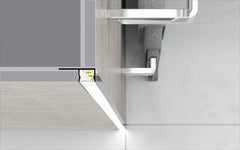 LAATTA-UPPO12 180° LED-valolista, lähikuva
