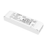 30W DT8 DALI LED-muuntaja 30W, valkoinen LED-muuntaja, sisäänrakennettu DALI-liitäntä, Push DIM